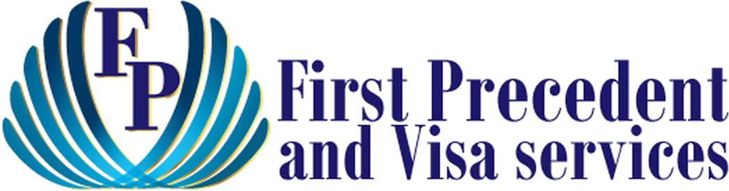 First Precedent and Visa Services logo